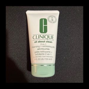 Clinique All About Clean™ 2-in-1 Cleansing + Exfoliating Jelly